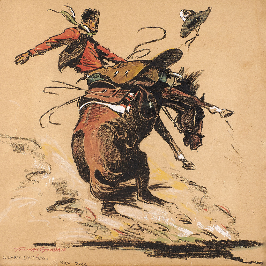 WORK ON PAPER, TILLMAN GOODAN