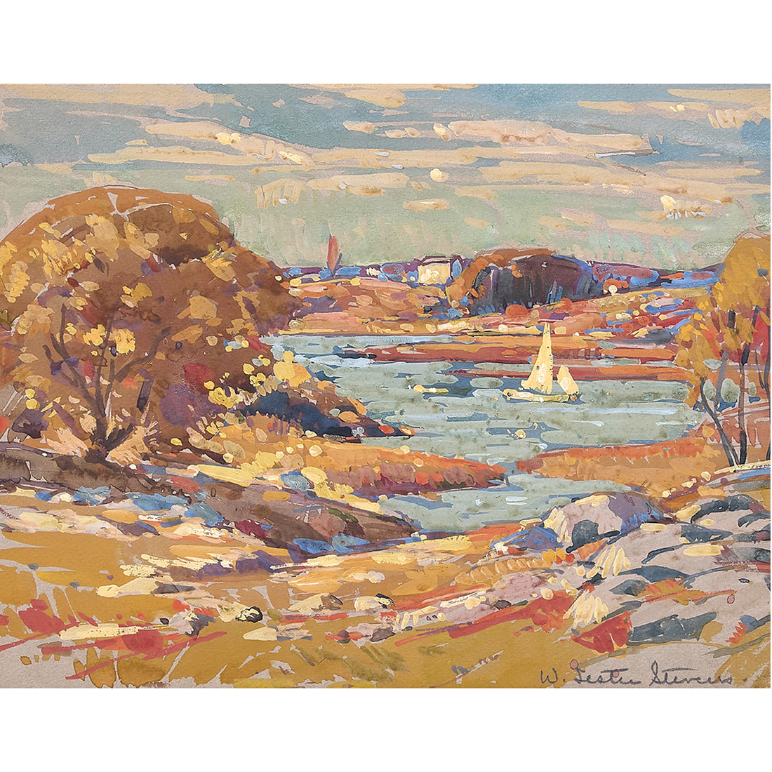WORK ON PAPER, WILLIAM LESTER