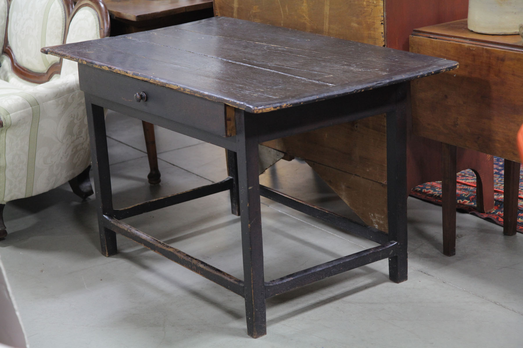 WORK TABLE.  American  late 19th