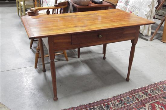 WORK TABLE. Southern pine having