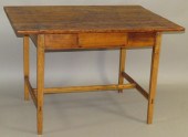 WORK TABLEca. 1790; in poplar