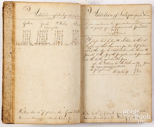 WORKBOOK OF JOSEPH WEAVER, BERKS