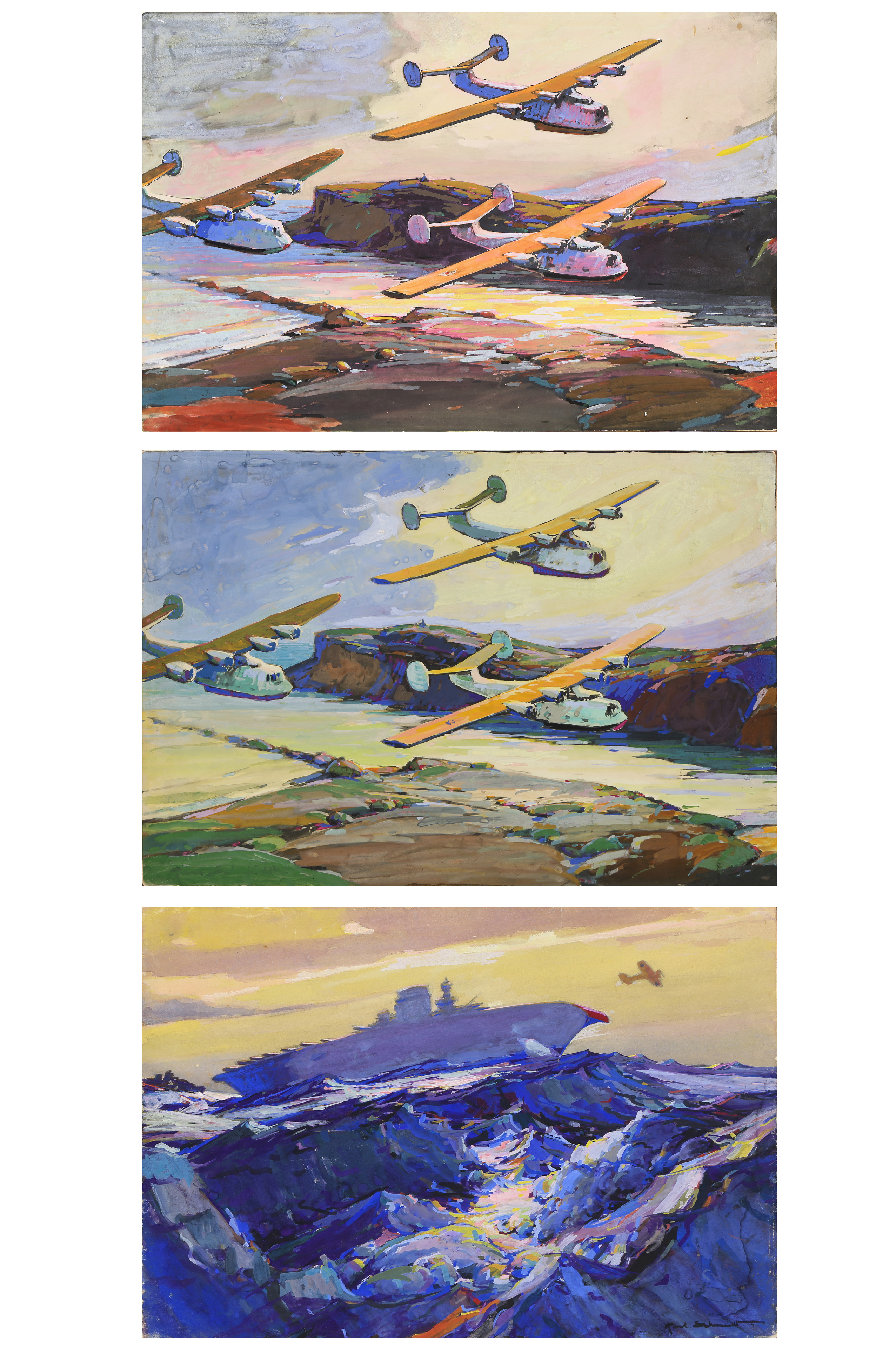 WORKS BY KARL SCHMIDT (lot of 3)
