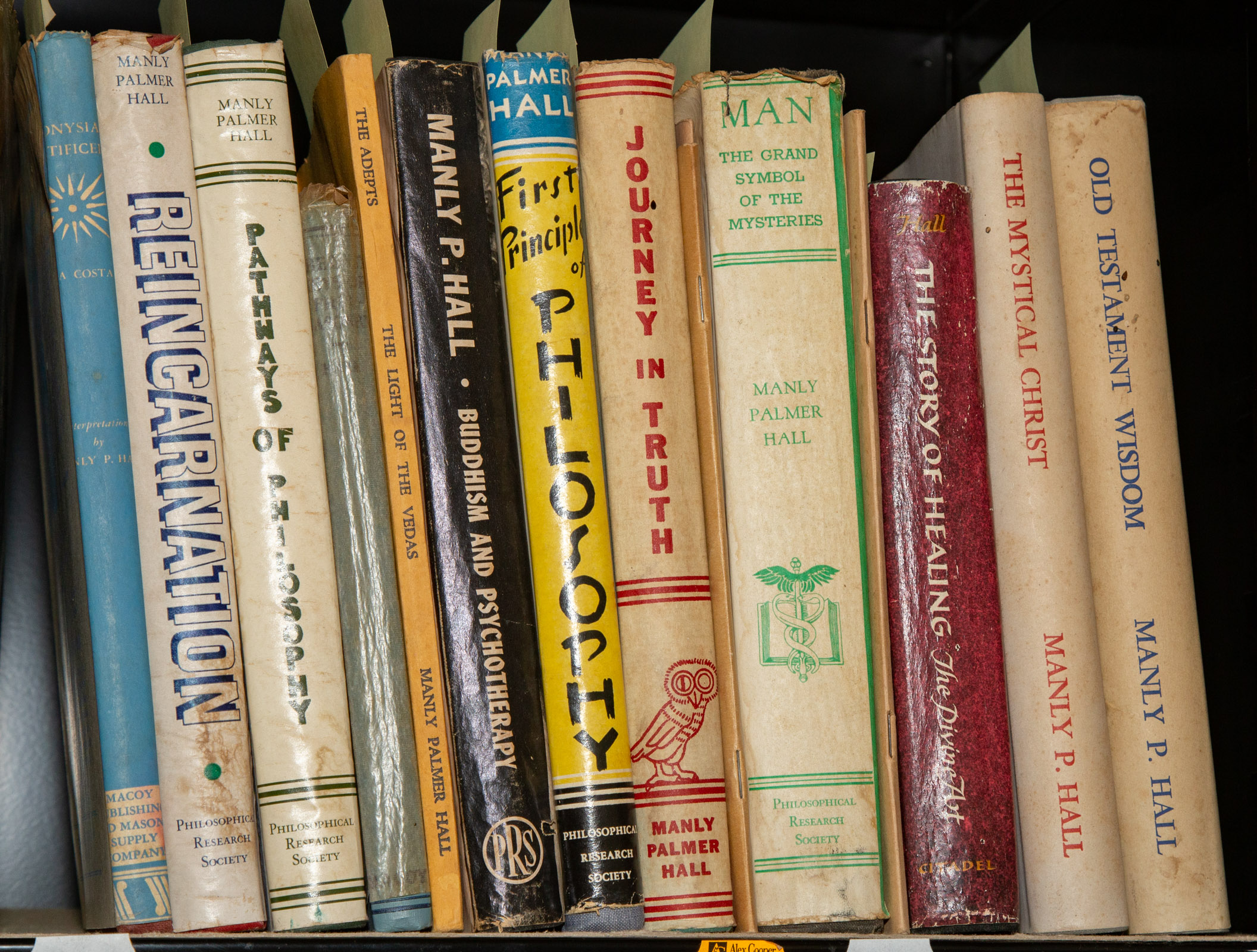 WORKS BY MANY PALMER HALL Including