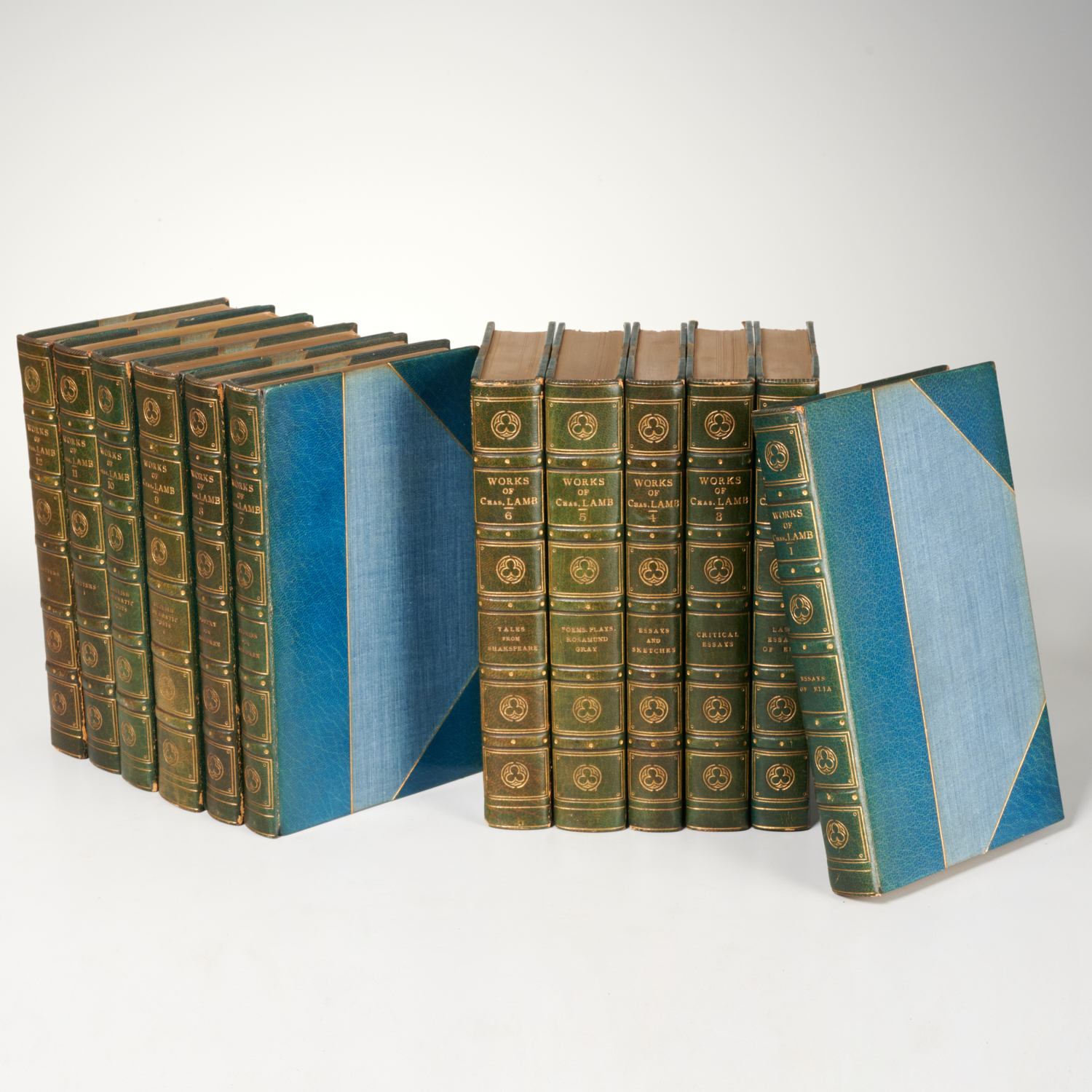 WORKS OF CHARLES LAMB, (12) VOLS,