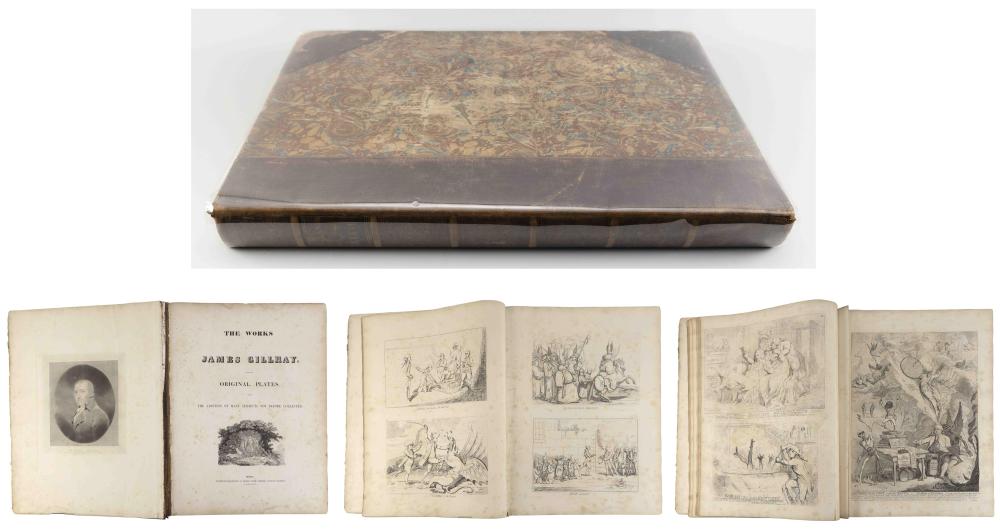 "WORKS OF JAMES GILLRAY" ATLAS