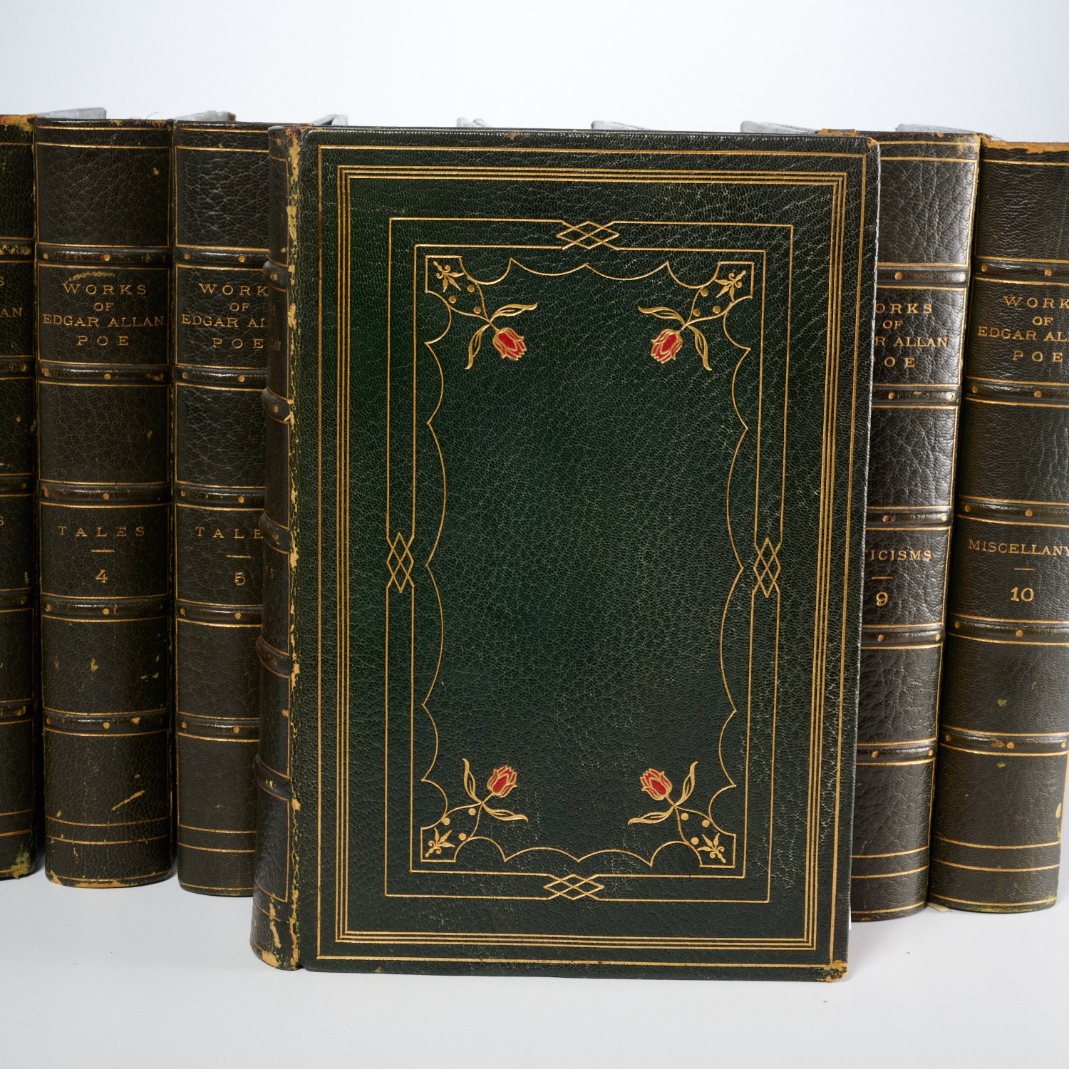 WORKS OF POE, ONE OF 10 FINELY
