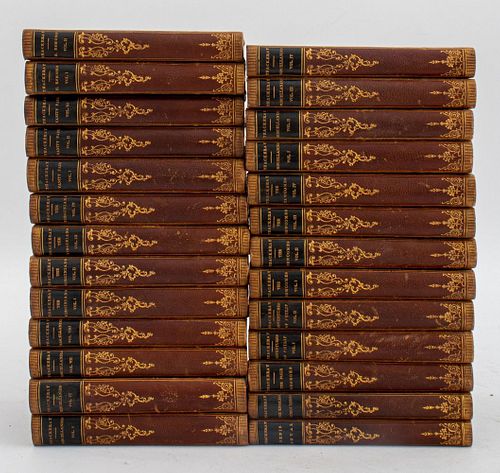 WORKS OF THACKERAY, LEIPZIG