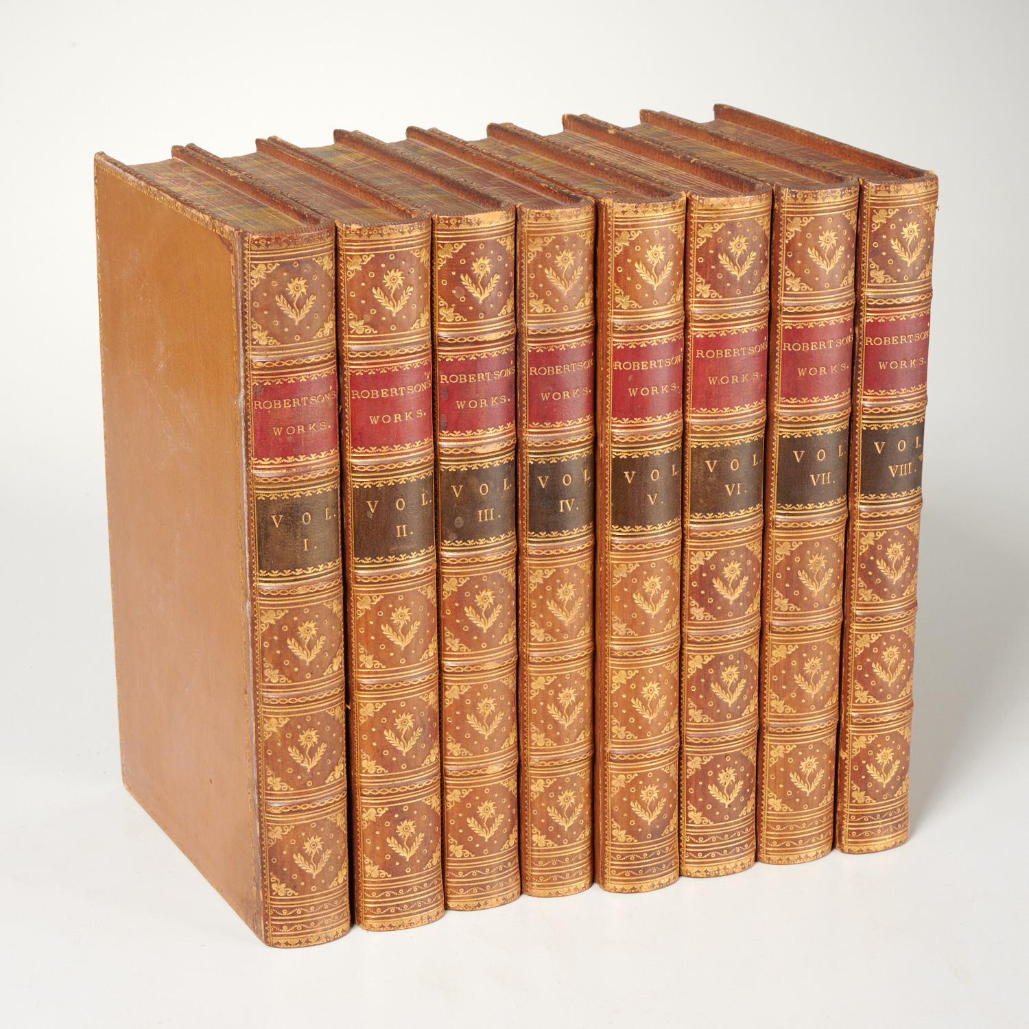 WORKS OF WM. ROBERTSON, (8) VOLS,