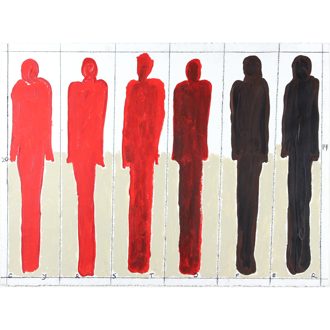 WORKS ON PAPER, CYRSTOFER