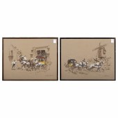 WORKS ON PAPER, DE MARCILLAC (
