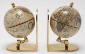 WORLD GLOBE ON ENGLISH BRASS B