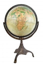 WORLD GLOBEon iron base Condit