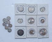 WORLD SILVER COINS 7 Canadian