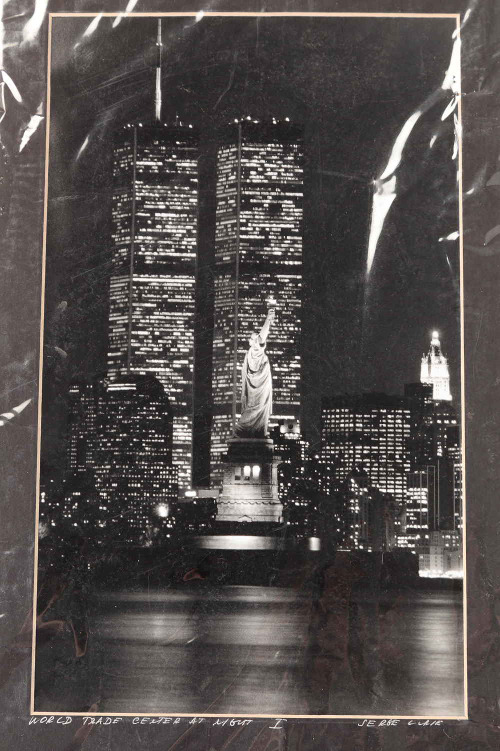 "WORLD TRADE CENTER AT NIGHT I"