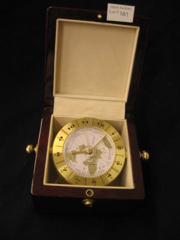 World Travel Clock in fancy