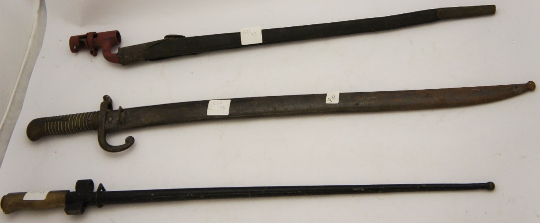 World War 1 Military Bayonets