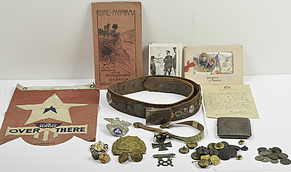 World War I-Era Mixed Militaria