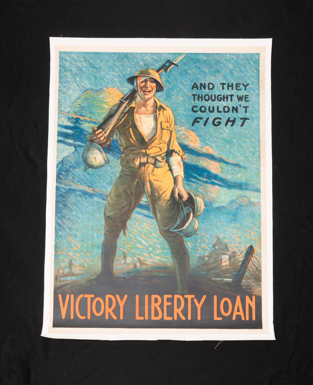 WORLD WAR I LIBERTY BOND POSTER.
