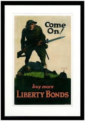 World War I Liberty Bond poster,