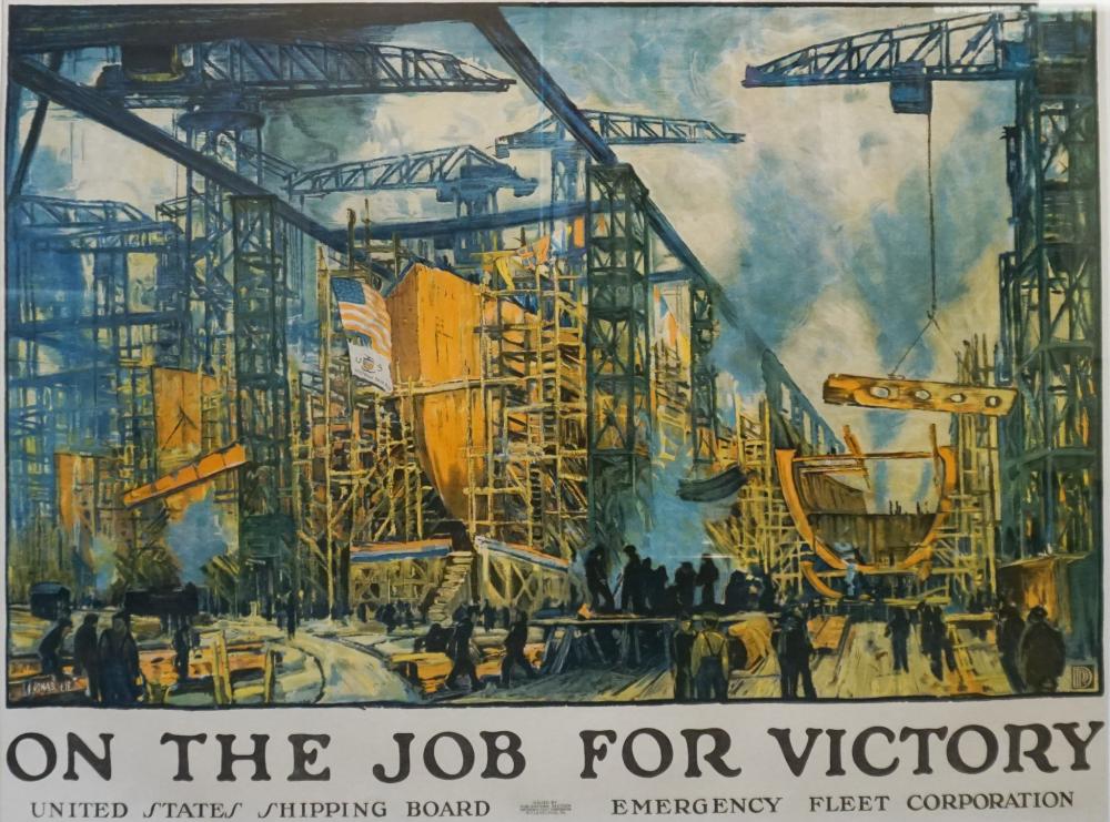WORLD WAR I LITHOGRAPHIC COLOR POST