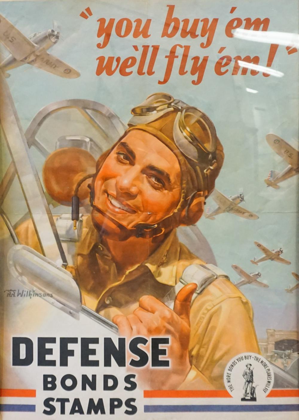 WORLD WAR II BONDS POSTER, 'YOU BUY