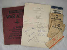 World War II memorabilia. A Daily