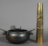 WORLD WAR ONE DECORATED BRASS