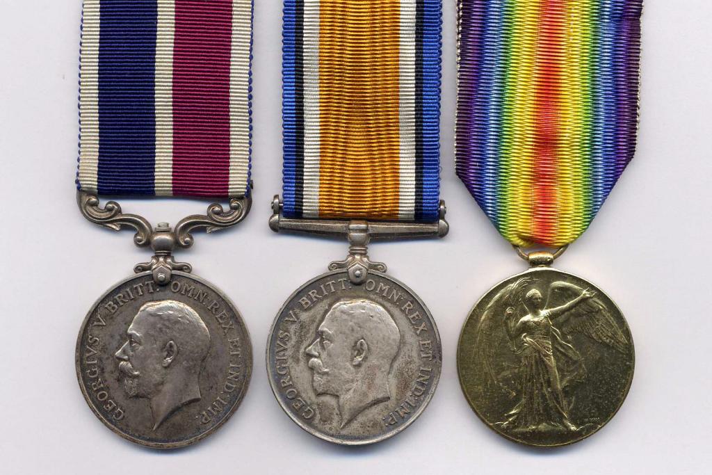 WORLD WAR ONE, GROUP OF THREE