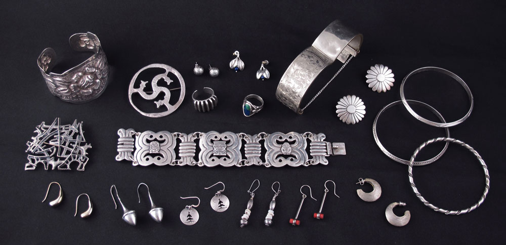WORLDLY COLLECTION OF STERLING