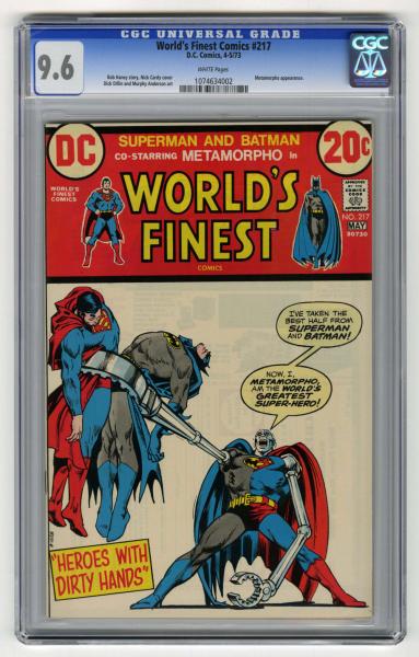 World's Finest Comics #217 CGC