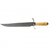 WORRELL DAMASCUS BLADE KNIFE W
