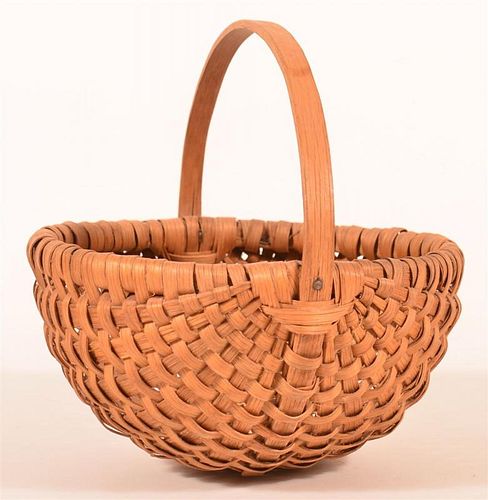 WOVEN OAK SPLINT CIRCULAR FORM