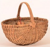 WOVEN OAK SPLINT MARKET OR FIE