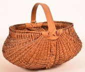WOVEN OAK SPLINT MARKET OR FIE