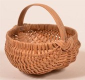 WOVEN OAK SPLINT MINIATURE BER