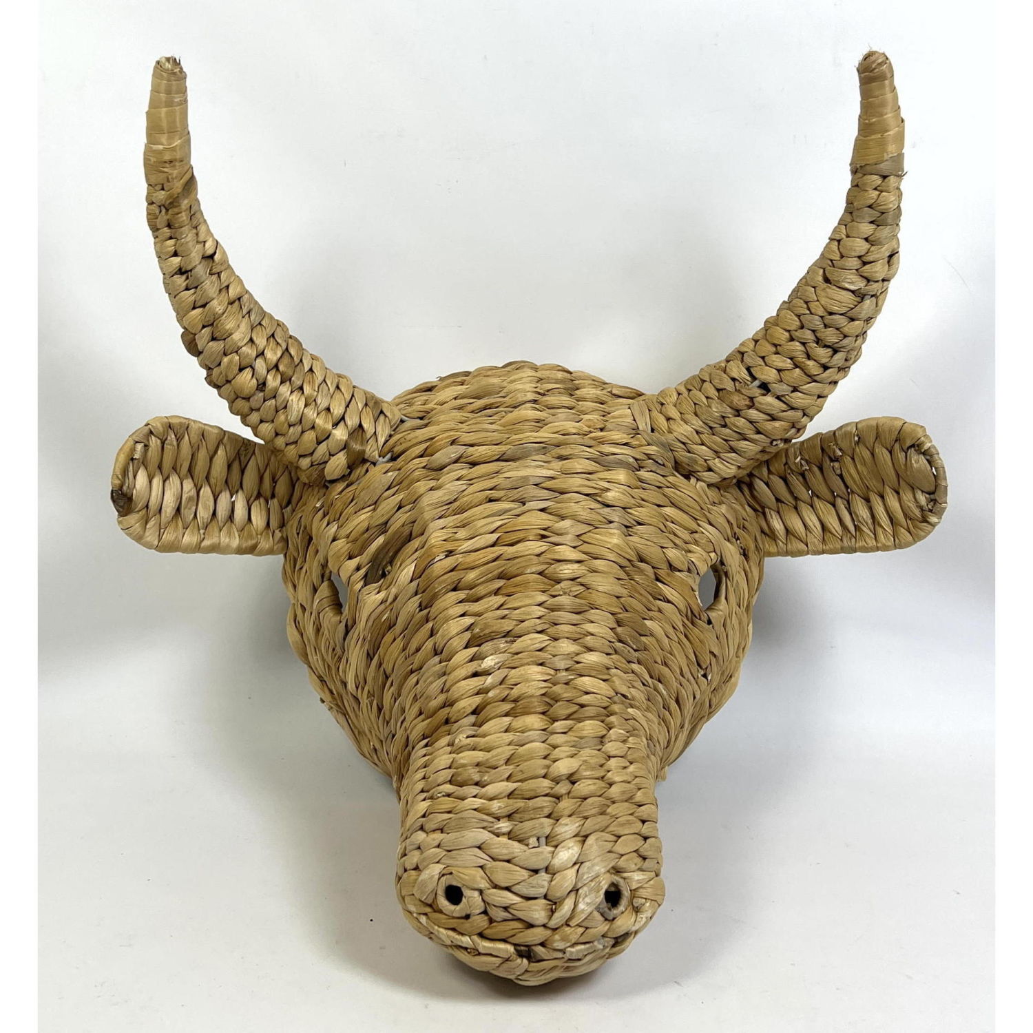 Woven Seagrass Bull Head Wall