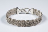 WOVEN STERLING BRACELET BY CRO