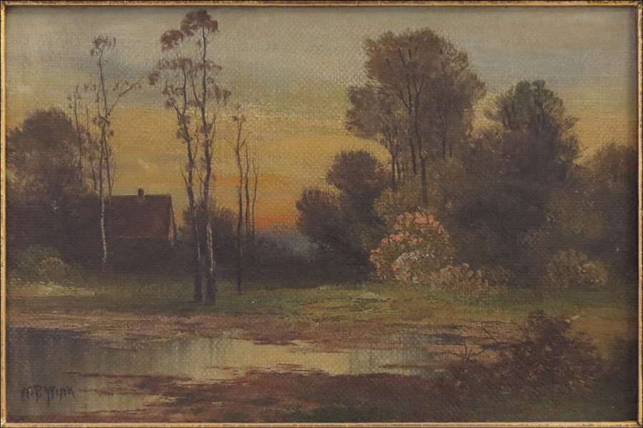 W.P. WINK (20TH CENTURY) LANDSCAPE.