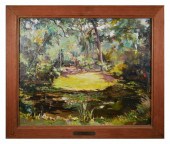 WPA  ART PROGRAM, FLORIDA OIL