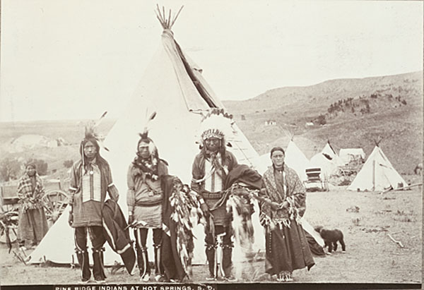 W.R. Cross Photograph of Pine Ridge