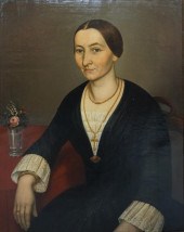WR. MALER (19TH CENTURY) PORTR