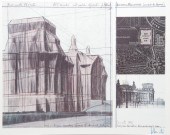 "WRAPPED REICHSTAG" PRINT, CHR