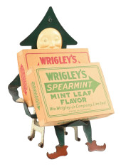WRIGLEY TIN SPEARMAN SINGLE BO