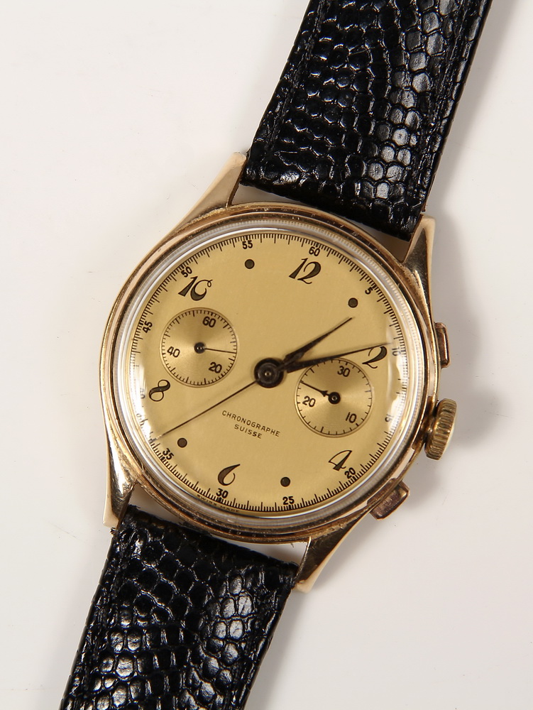 WRISTWATCH - Gent's 18K Triple Dial