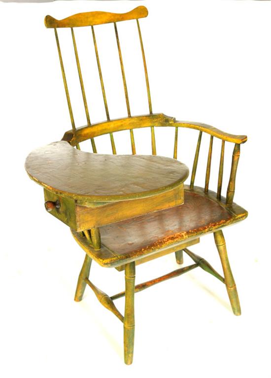 WRITING-ARM WINDSOR CHAIR. 