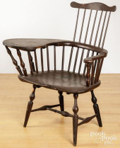 WRITING ARM WINDSOR CHAIR, LAT