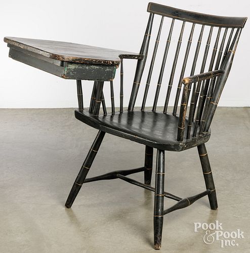 WRITING ARM WINDSOR CHAIRPainted
