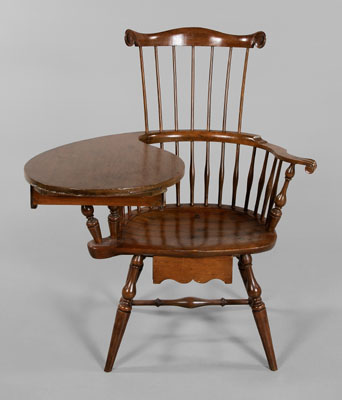 Writing-Arm Windsor Style Chair