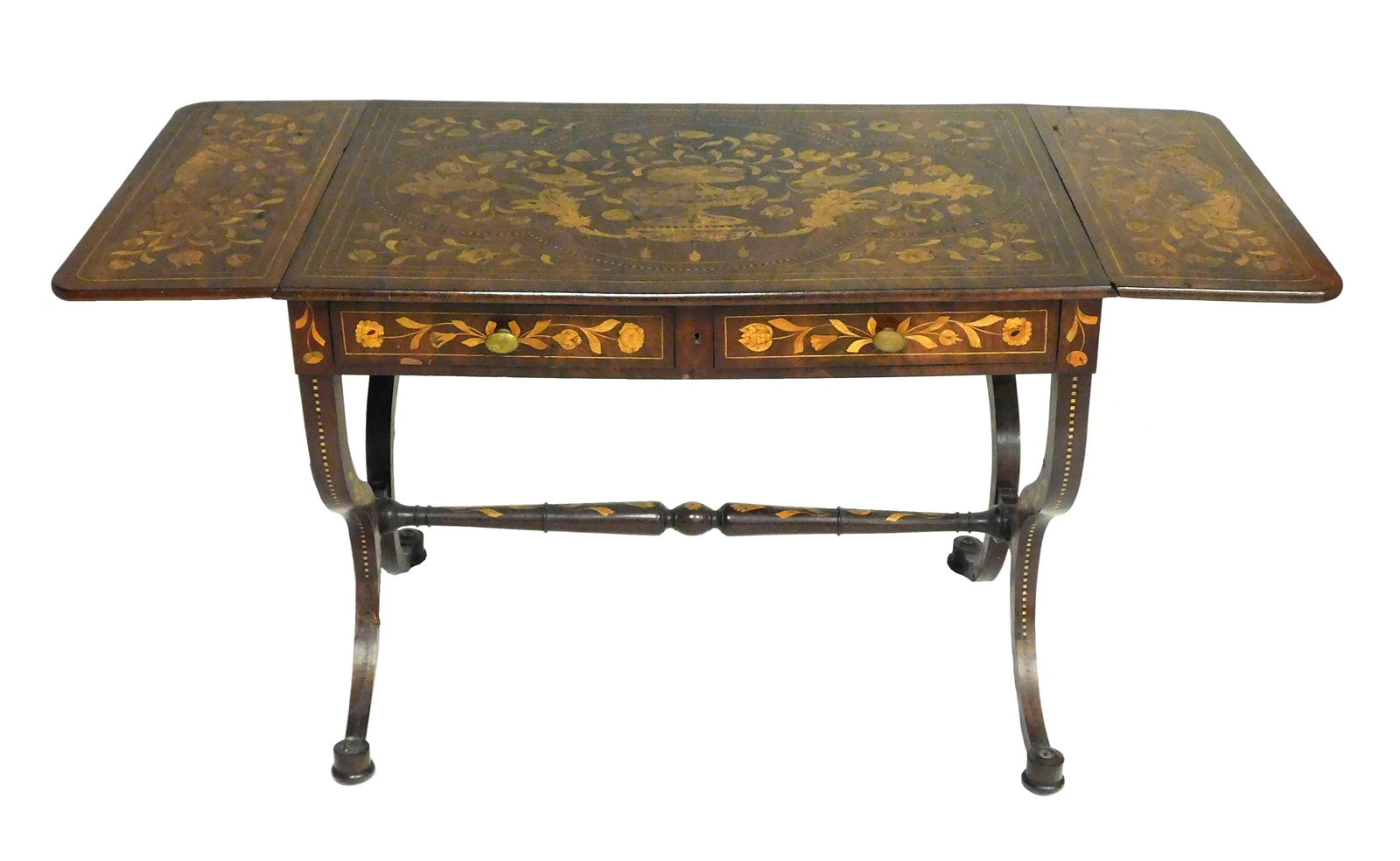 +WRITING TABLE, CONTINENTAL, 19TH